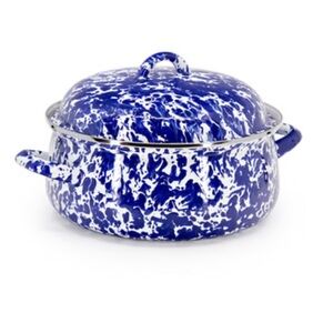 Golden Rabbit Cobalt Swirl Dutch Oven